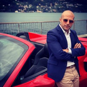 me and ferrari 488 italy
